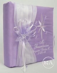 Quinceanera Photo Album with Stars