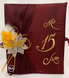 Quinceanera Guest Book - Masquerade Themed 