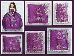 6 Piece Stars Doll  Quinceanera Package