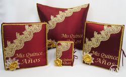 Quinceanera Package w/Burgundy Color themed