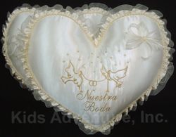 Wedding Pillows in Ivory 