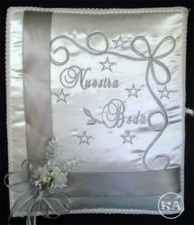 Wedding Guest Book with Stars