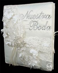 Wedding Guest Book with Bow