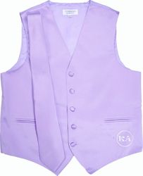 Lilac Boys' Formal Vest with Matching Tie