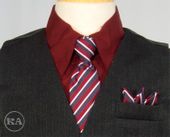 4-pc  Burgundy Boys' Vest Suit Set 