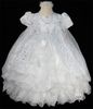 Lacy Fancy Baptism Dress w/ Holy Spirit (sold out)