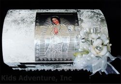 Wooden Box 5-pc Deluxe Baptism Candle (sold out)