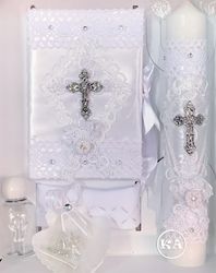 5-pc Baptism Candle with Silver (sold out)