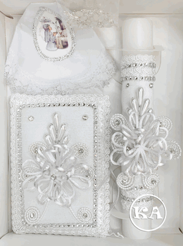 First Communion Candle for Girl