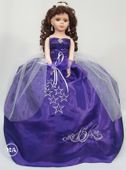 5 piece Monica Doll Quinceanera Package