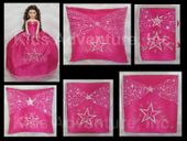 6 Piece Quinceanera Doll Set w/ Stars & Sparkles