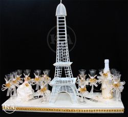 Quinceanera Brindis Set - Paris Theme