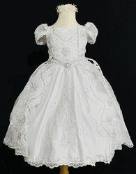 Baptism Dress with Virgin Mary 