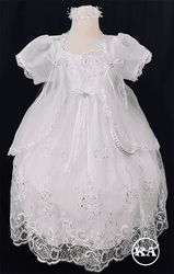 Baptism Dress with Cape 