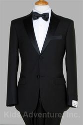2-button Men's Black Tux 