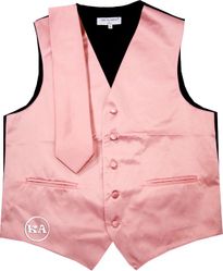Blush Boys' Vest and Tie
