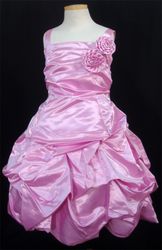 Gorgeous Pink Color Girl Dress - 15562
