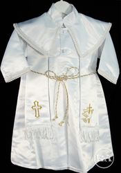 3-pc Boys' Regal Baptismal Robe and Stole - (Sold out)