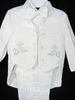 Boys' Baptismal Set w/ Bow Tie - White