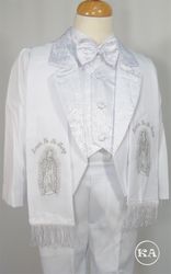5-pc Boys' Tuxedo w/ Virgin Mary Outfit