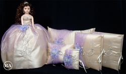 6 piece Carolina Doll Quinceanera Package