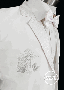 Communion Boys Tuxedo With Cruz