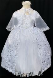 Eliza Girls' Baptism Dress with Holy Spirit (sold out)