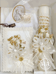 First Communion Candle Gift Set (girl) 