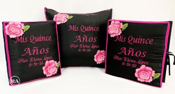 3 Piece Flor Quinceanera Package