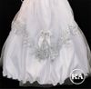 Girls' First Communion Silky Top Dress with Virgen