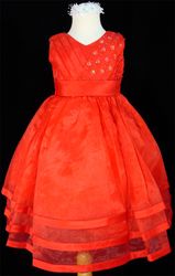 Beautiful Red Dress for Girl