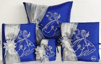 4 Piece Teenager Doll Quinceanera Set