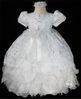 Lacy Fancy Baptism Dress w/ Holy Spirit (sold out)