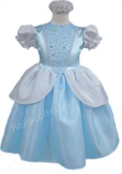 Girls' Princess Dress w/ Sparkles & Ruffles  
