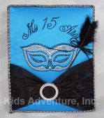 Quinceanera Guest Book - Masquerade Themed III