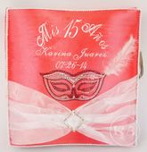 Quinceanera Guest Book - Masquerade Themed III