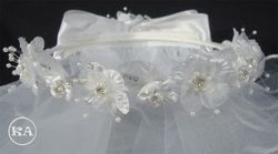 First Communion Tiara Veil 