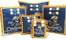 Navy Blue Quinceanera Charro Themed 