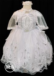 Virgin Mary Baptism Dress with Sequin - Virgin Mary