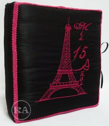 Quinceanera Guest Book - Paris Themed