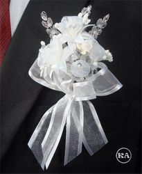 Personalized Men Boutonniere - Azar para Hombre