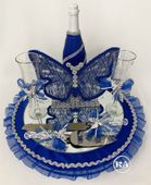 Quinceanera Butterfly Themed Brindis Set