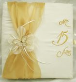 Quinceanera "Mis 15 Anos" Photo Album - Champagne