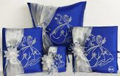 Quinceanera Teddy Bear 12 inch in Royal Blue Dress with Sash