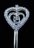 Scepter for Quinceanera in Fuchsia Color