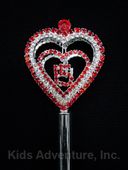 Scepter for Quinceanera in Fuchsia Color