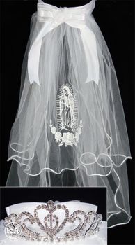 Tiara for Communion with Virgin Mary