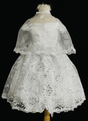 Baptism Dress with Virgin Mary