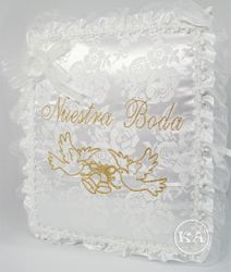 Wedding Guest Book w/ Doves