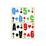 Bicycle EZ See LoVision Playing Cards